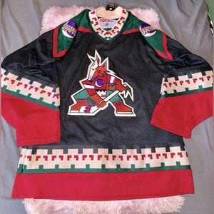 Phoenix Coyotes vintage authentic CCM hockey jersey